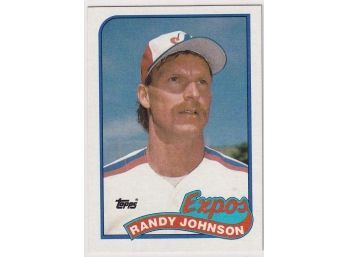 1989 Topps Randy Johnson Rookie Card