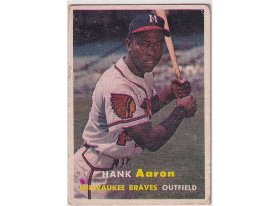 1957 Topps Hank Aaron