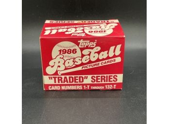 1986 Topps Traded Series