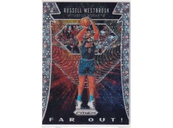 2019-20 Panini Prizm Russell Westbrooks Far Out Prizm Card