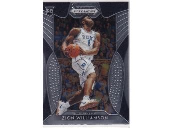 2019 Panini Prizm Draft Picks Zion Williamson Rookie Card