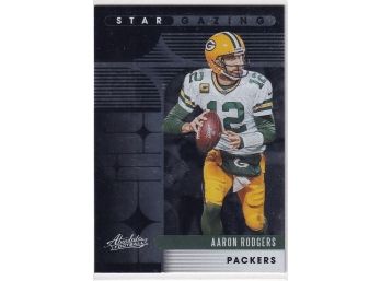 2020 Panini Absolutely Football Aaron Rodgers Star Gazing