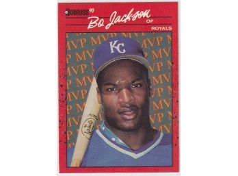 1990 Donruss Bo Jackson MVP