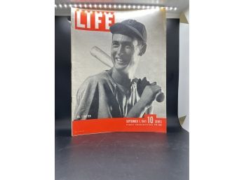 Life September 1, 1941 Ted Williams