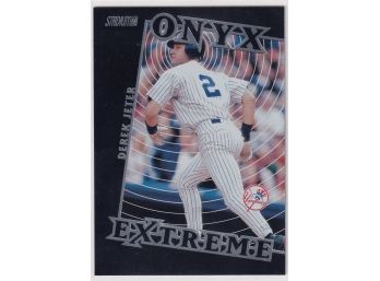 2000 Topps Stadium Club Derek Jeter Onyx Extreme