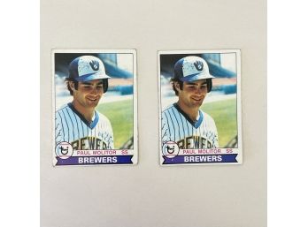 2 1979 Topps Paul Molitor Rookie Card