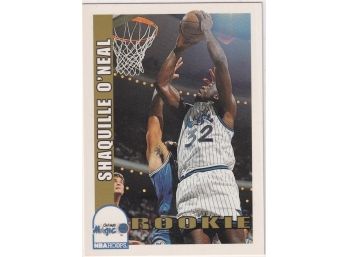 1993 NBA Hoops Shaquille O'Neal Rookie