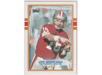 1989 Topps Joe Montana