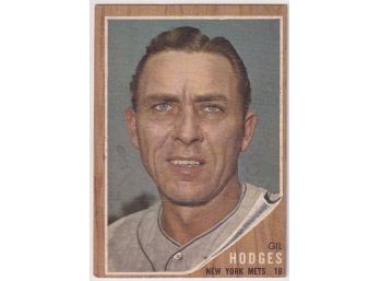 1962 Topps Gil Hodges