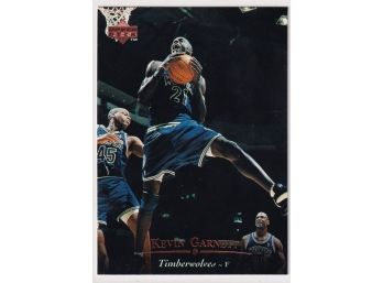 1995-96 Upper Deck Kevin Garnett Rookie Card