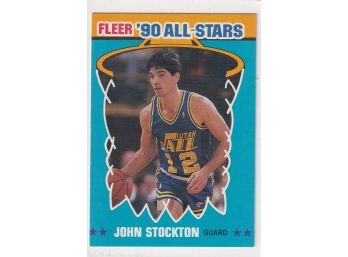 1990 Fleer 90 All Stars John Stockton