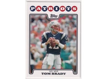 2008 Topps Tom Brady NFL MVP