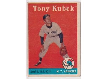1958 Topps Tony Kubek
