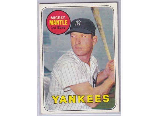 1969 Topps Mickey Mantle