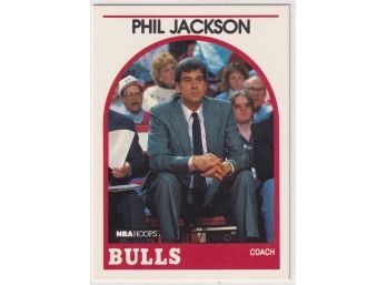 1989 NBA Hoops Phil Jackson