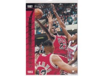 1993 Upper Deck Michael Jordan/ Wilt Chamberlin Seven Straight