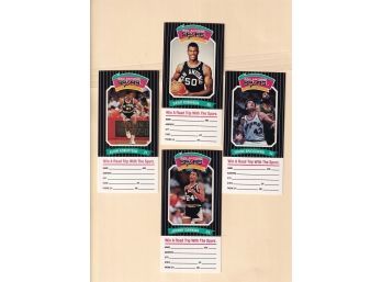 1988/89 San Antonio Spurs Police Diamond Shamrock 8 Card Set