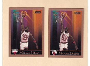 1990 Skybox Michael Jordan Lot Of 2 Cards