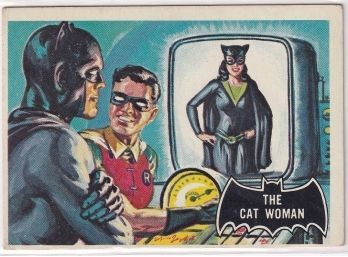 1966 Topps Batman The Cat Woman