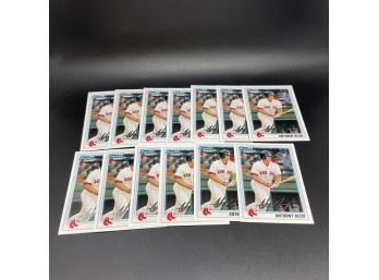 2010 Bowman Anthony Rizzo Rookie Card Lot Of 13 Cards