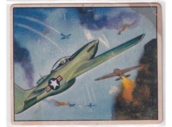 1951 Bowman 'Children's Crusade Against Communism, Fight The Red Menace!' Mustang Card