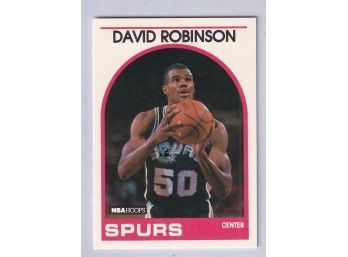 1989 NBA Hoops David Robinson Rookie Card