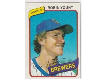 1980 Topps Robin Yount