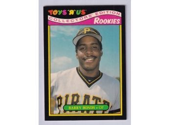 1987 Geoffrey Toys 'R' Us Collectors' Edition Barry Bonds Rookie Card