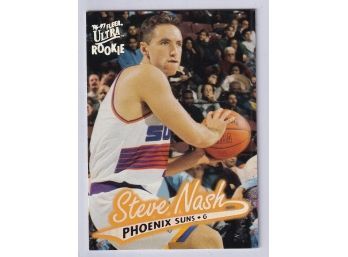 96-97 Fleer Ultra Steve Nash Rookie Card