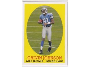 2007 Topps Calvin Johnson Rookie Card