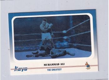 1991 Kayo Muhammad Ali Hologram Card