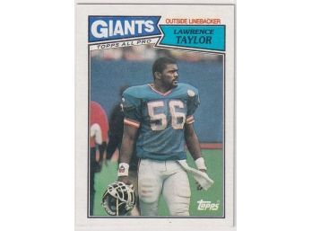 1987 Topps Lawrence Taylor