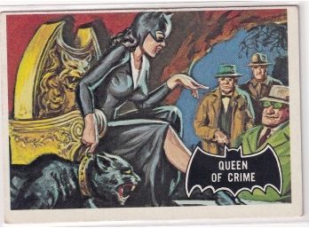 1966 Topps Batman The Queen Of Crime