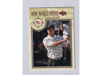 2002 Upper Deck Tiger Woods New World Order