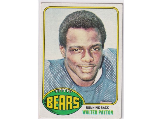 1976 Topps Walter Payton Rookie Card