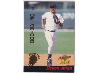 1994 Signature Rookies Derek Jeter 1st Round Pick 1 0f 45000 Rookie Card