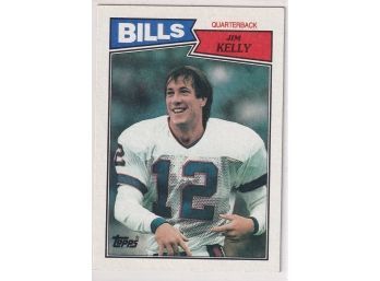 1987 Topps Jim Kelly Rookie Card