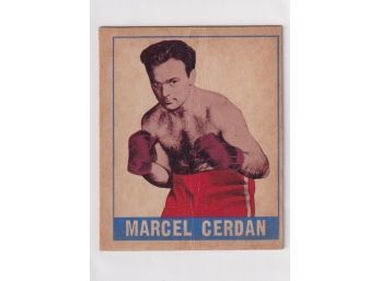 1948 Leaf Gum Marcel Cerdan