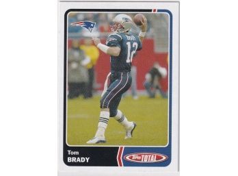 2003 Topps Total Tom Brady