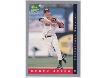 1993 Classic Best Derek Jeter Rookie Card