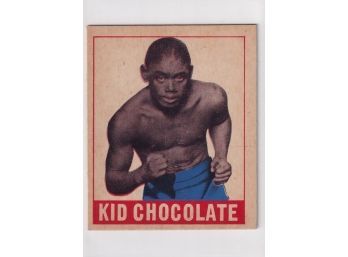 1948 Leaf Gum Kid Chocolate