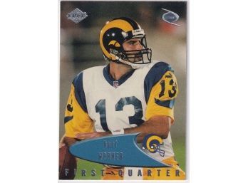 1999 Edge Kurt Warner Rookie Card