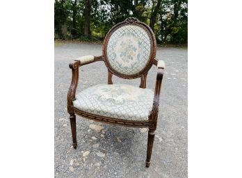 Antique Upholstered Armchair - Beautiful !!!!