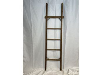 Antique Bell System Telephone Ladder - Unique Construction - Perfect For Decor - Heavy And Solid