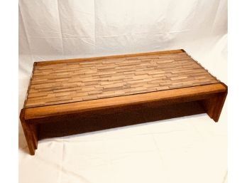 Mid Century Modern Percival Lafer Waterfall Coffee Table Brazilian Rosewood