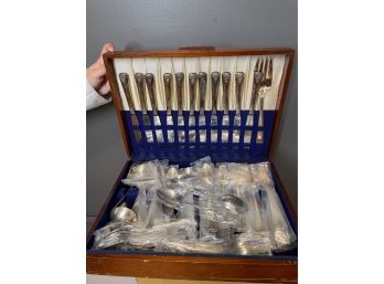 Large Collection Of Vintage Silverplate Silverware