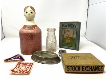 Vintage Collectibles Lot - Including Zippo Lighter And More!!!