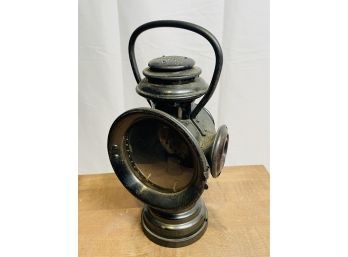 Antique Never Out Insulated Kerosene Safety Lamp By Rose Mfg Co
