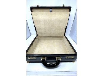 Authentic Bally Vintage Briefcase Attach Case Travel Bag Portfolio Laptop Case