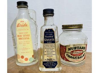 Collection Of Antique Bottles (lot 6)